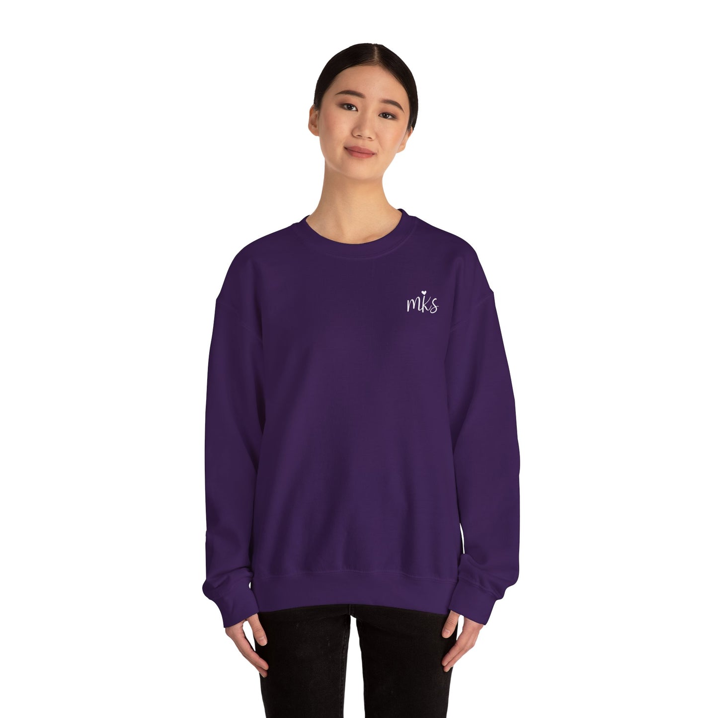 The fog is your inner strength at rest Crewneck