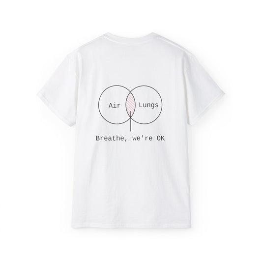 Breathe, we're Ok T-shirt