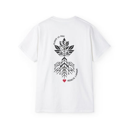 Plante la paix, récolte l’amour T-shirt