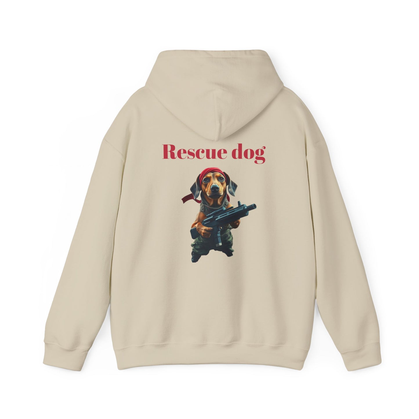 Rescue dog. Hoodie