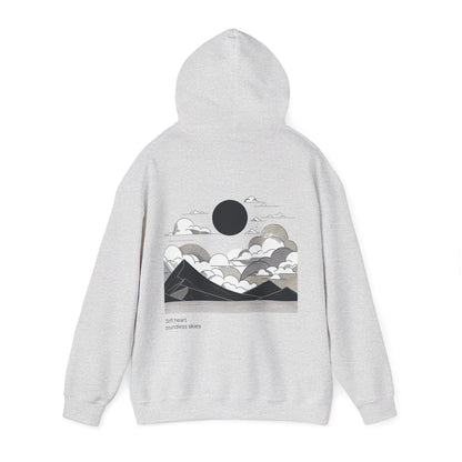 Soft heart, boundless skies Hoodie