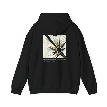 La bienveillance est le rayon de soleil qui fait tout grandir Hoodie