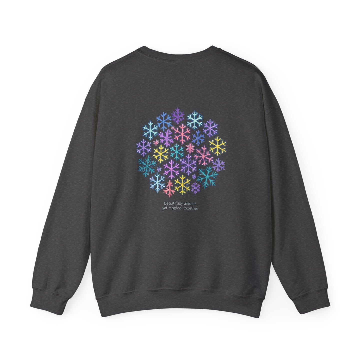 Beautifully unique, yet magical together Crewneck, Sweat à col rond