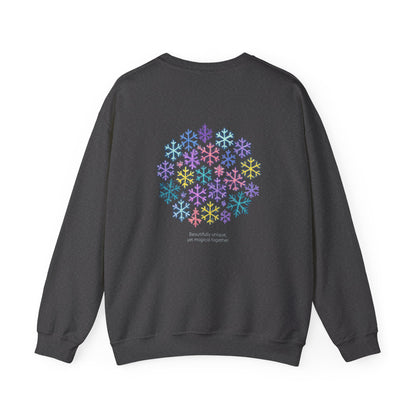 Beautifully unique, yet magical together Crewneck, Sweat à col rond