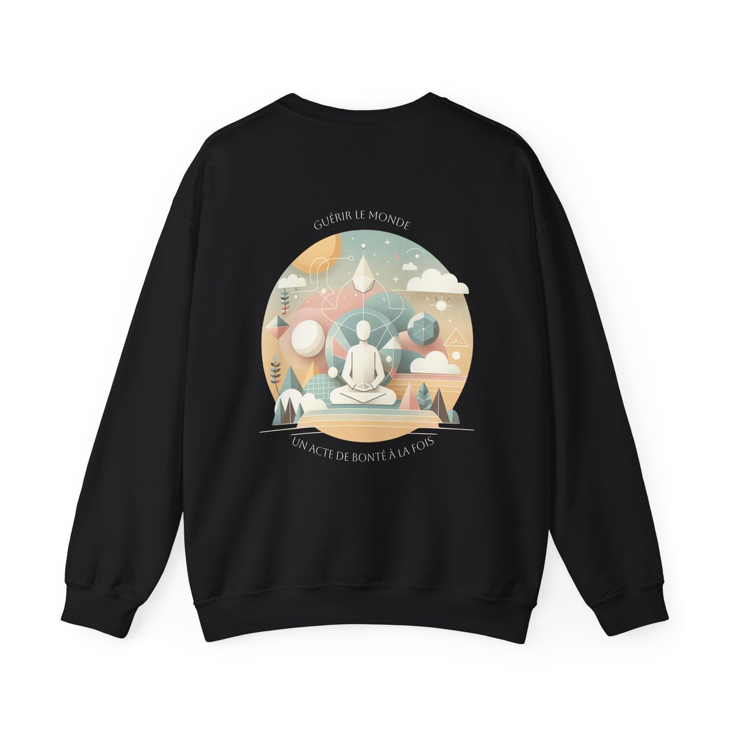 Guérir le monde, un acte de bonté à la fois Crewneck