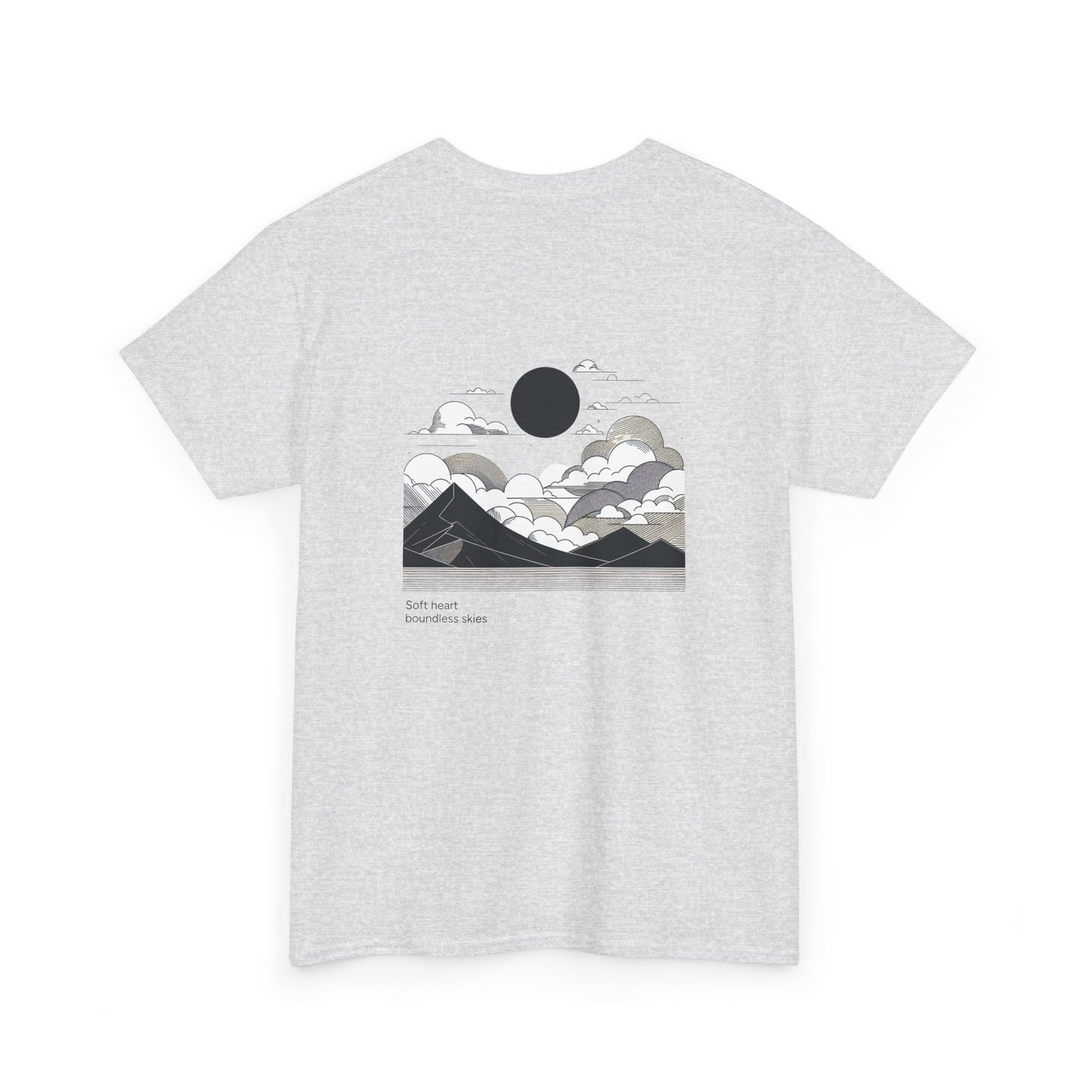 Soft heart, boundless skies T-shirt