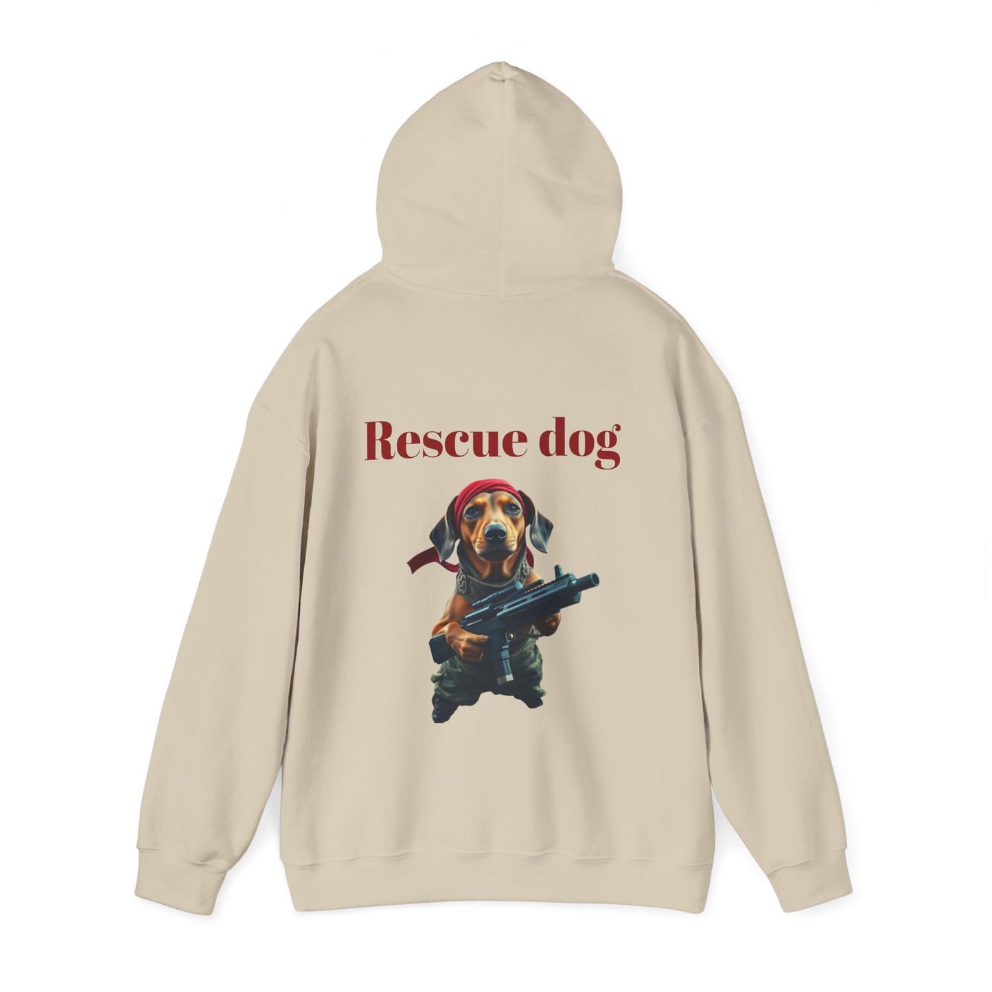 Rescue dog. Hoodie