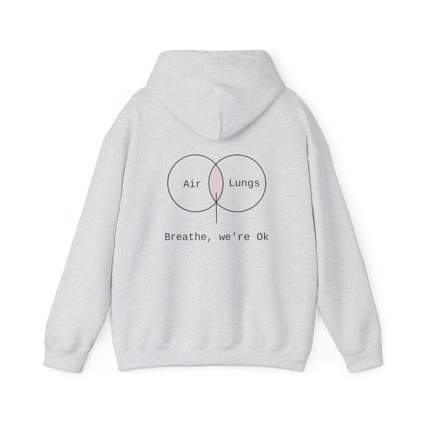 Breathe, we're Ok Hoodie