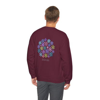 Beautifully unique, yet magical together Crewneck, Sweat à col rond