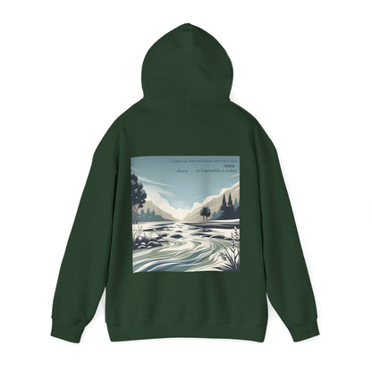 Laisse ta bienveillance être telle une rivière, douce et impossible à arrêter Hoodie