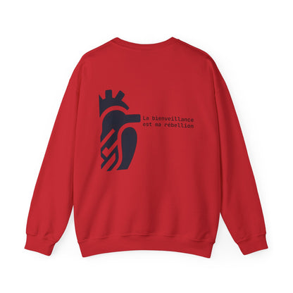 La bienveillance est ma rébellion Crewneck
