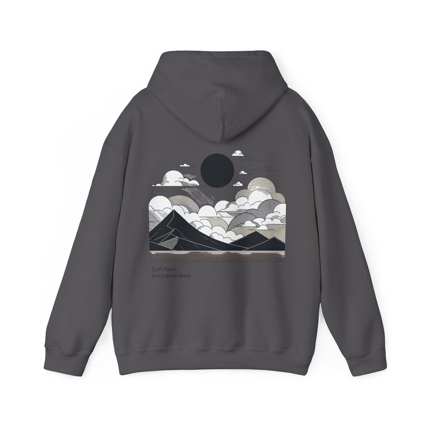 Soft heart, boundless skies Hoodie