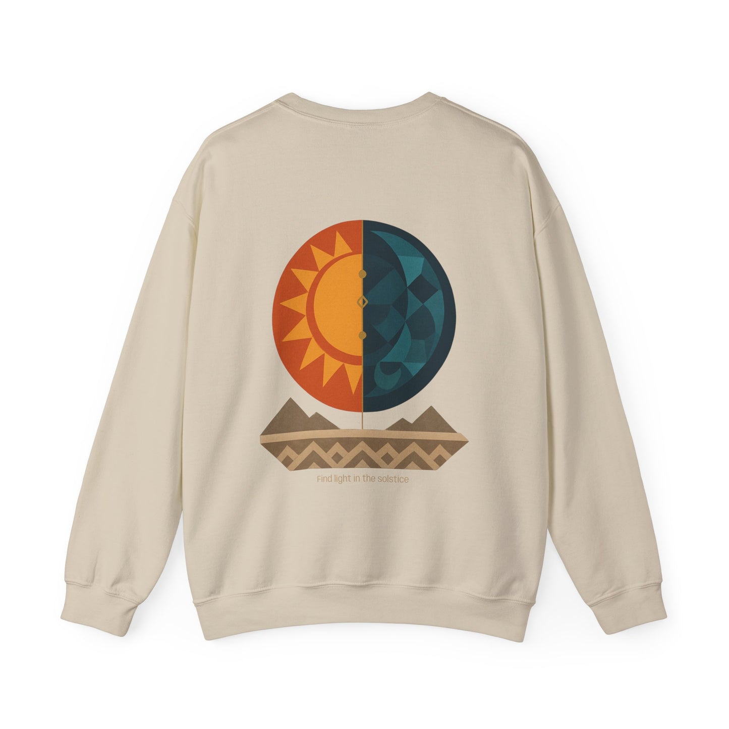Find light in the solstice, Crewneck
