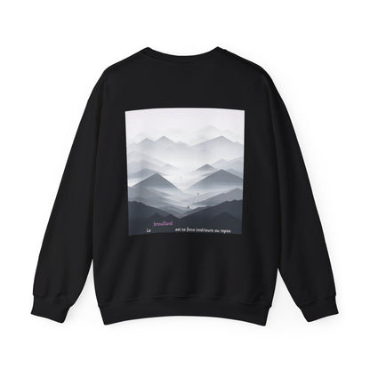 Le brouillard est ta force intérieure au repos Crewneck
