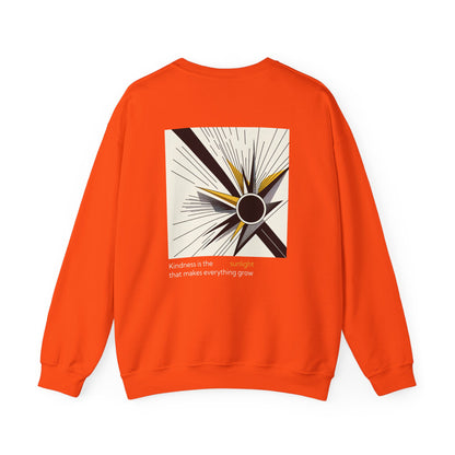 Kindness is the sunlight that makes everything grow. Sweat à col rond  