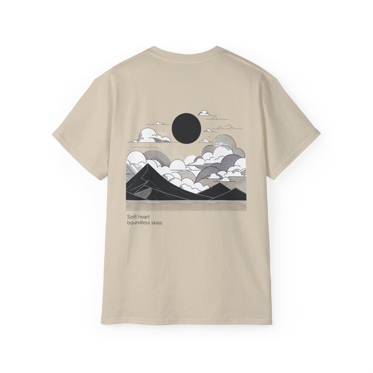 Soft heart, boundless skies T-shirt