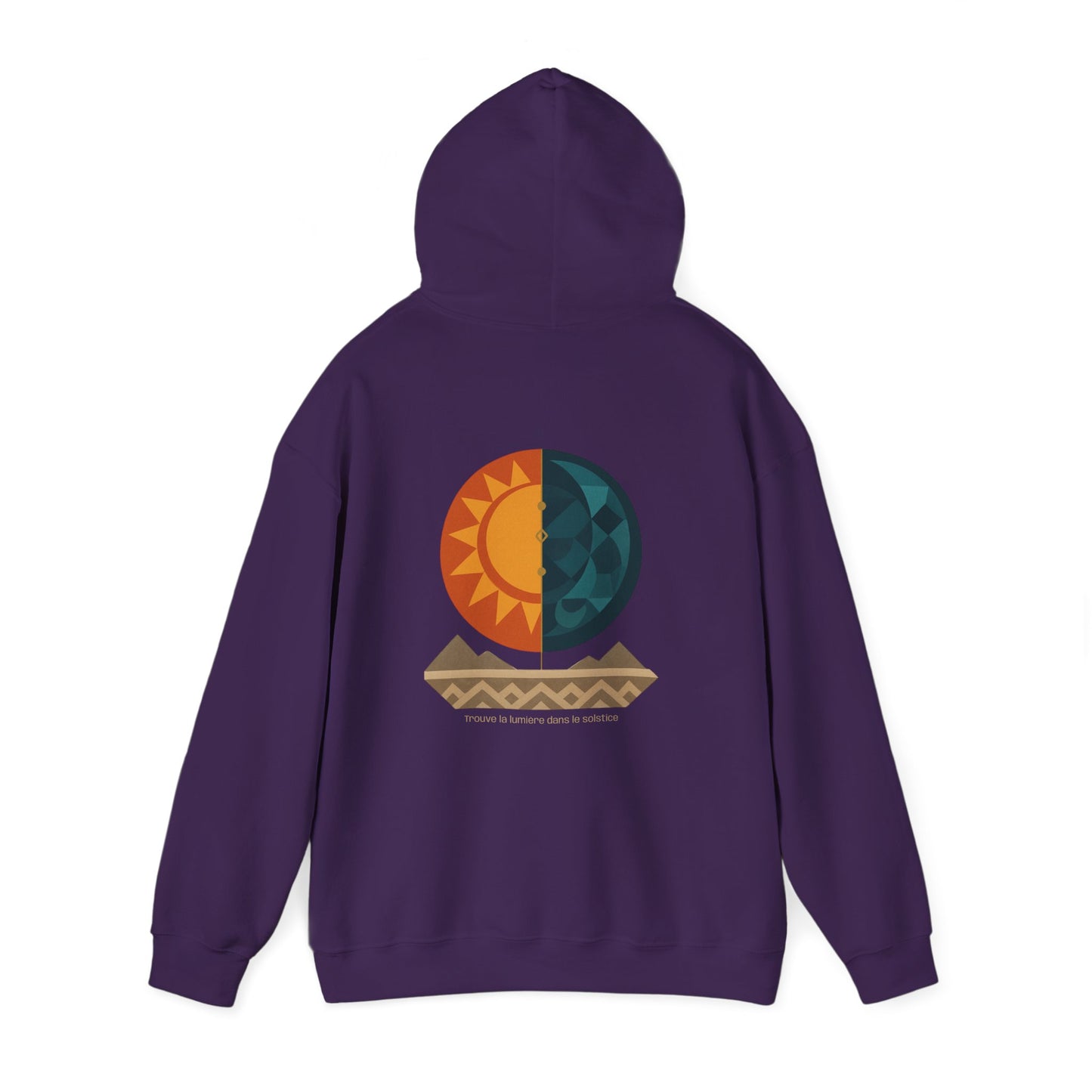 Trouve la lumière dans le solstice, Hoodie