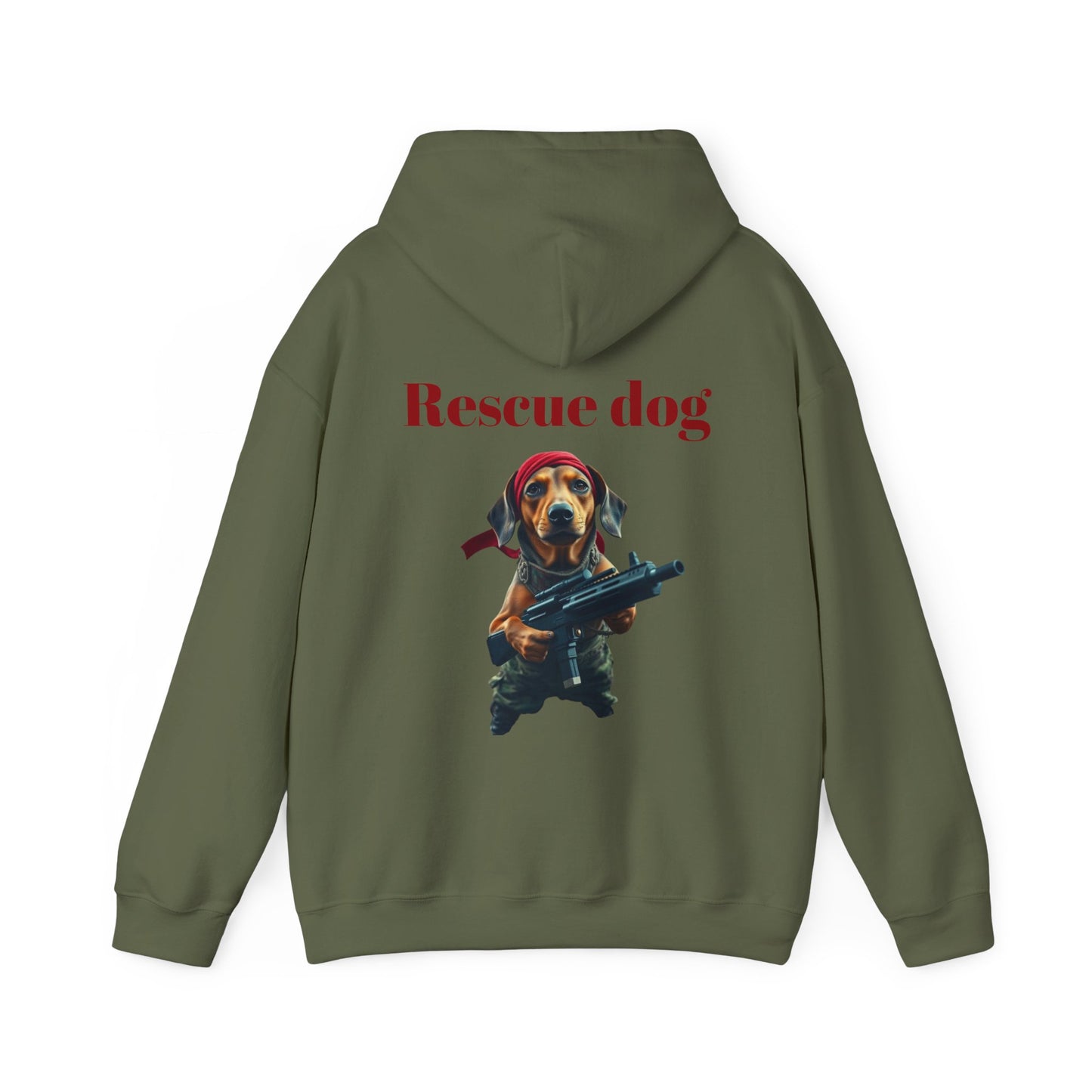 Rescue dog. Hoodie