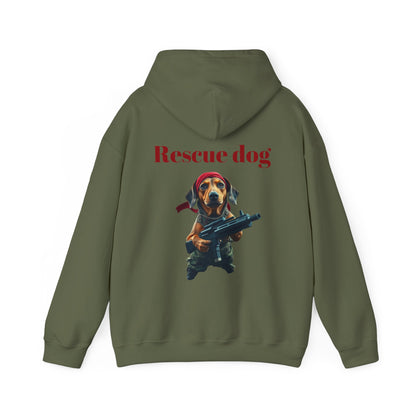 Rescue dog. Hoodie