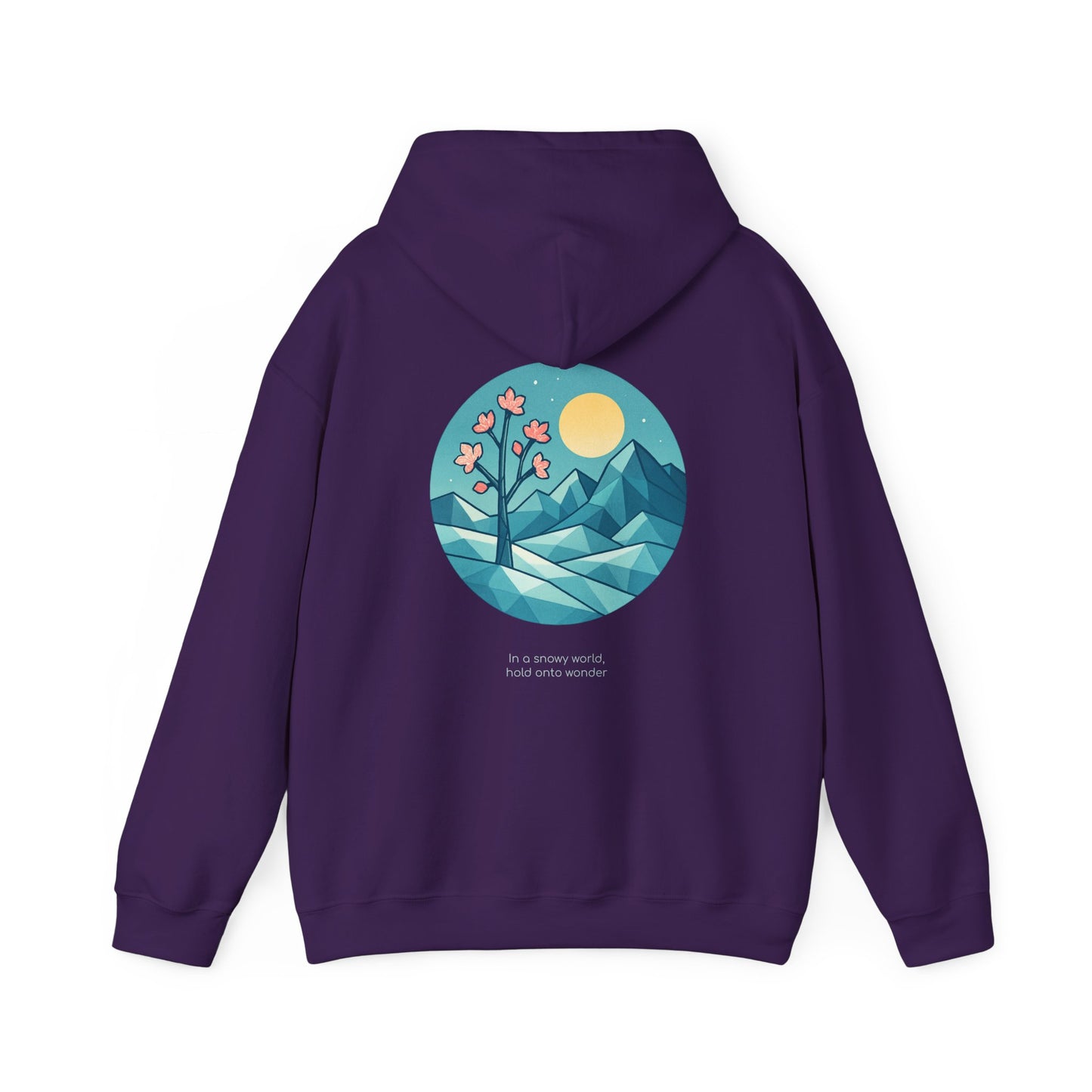 In a snowy world, hold onto wonder Hoodie