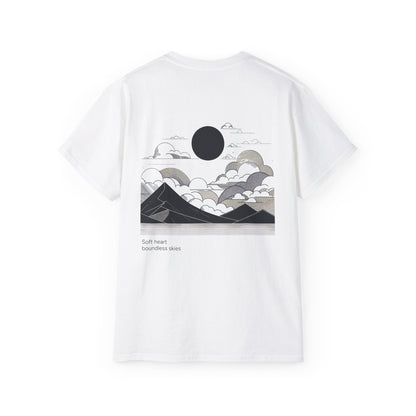 Soft heart, boundless skies T-shirt