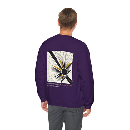 La bienveillance est le rayon de soleil qui fait tout grandir Crewneck