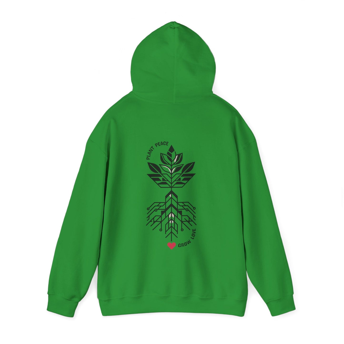 Plant peace, Grow love Hoodie