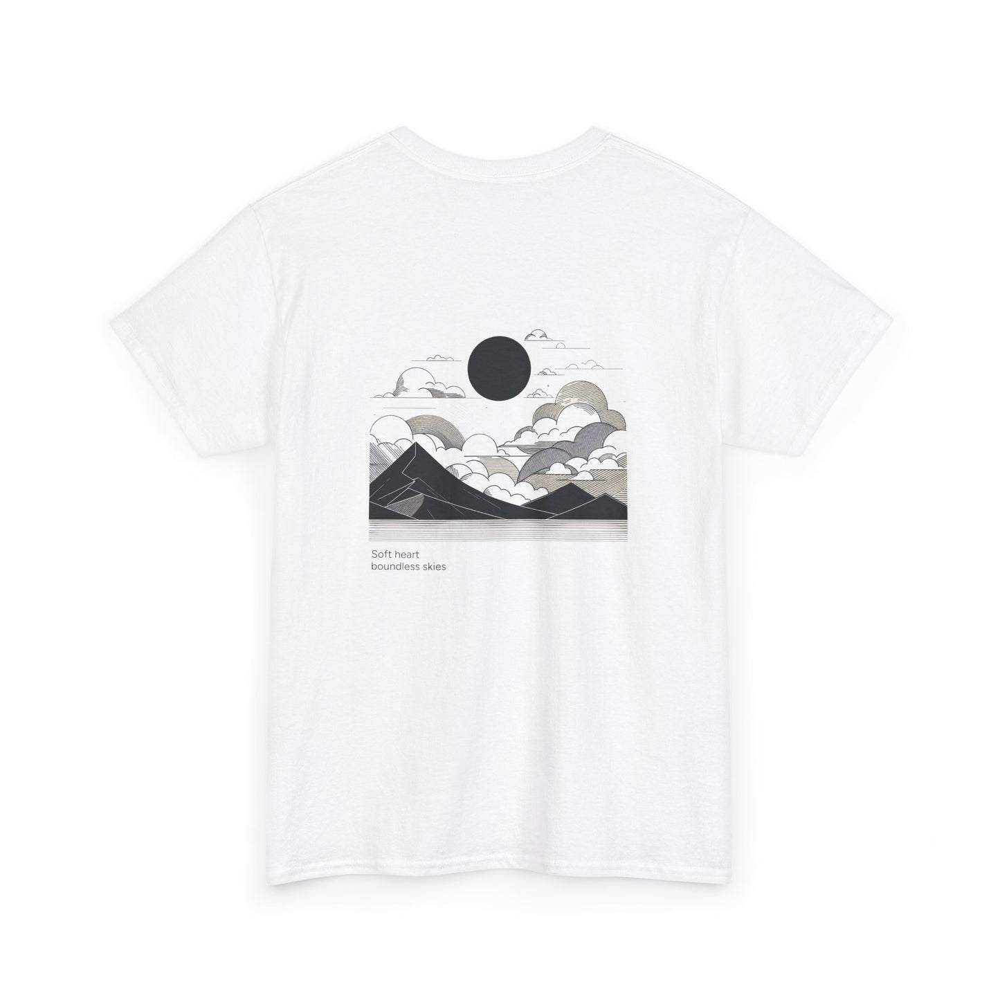 Soft heart, boundless skies T-shirt