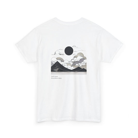 Soft heart, boundless skies T-shirt