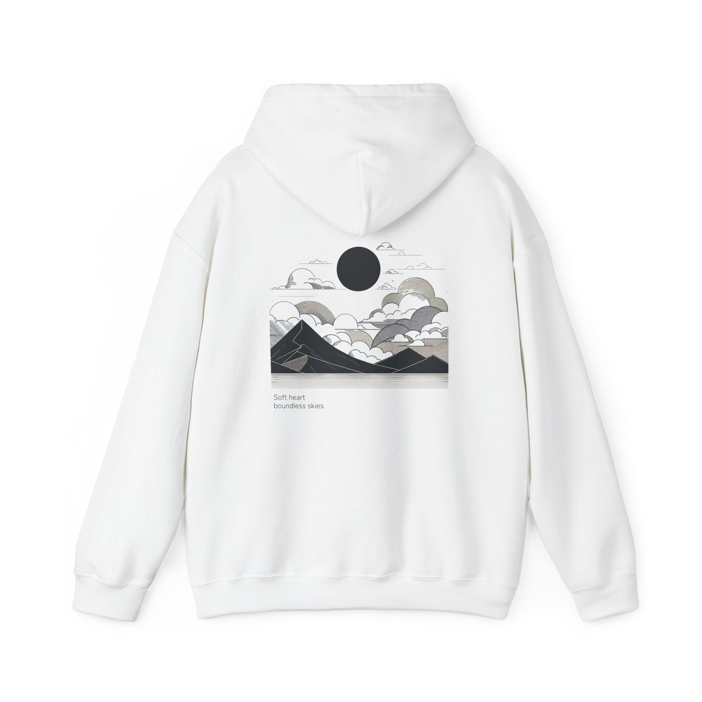 Soft heart, boundless skies Hoodie