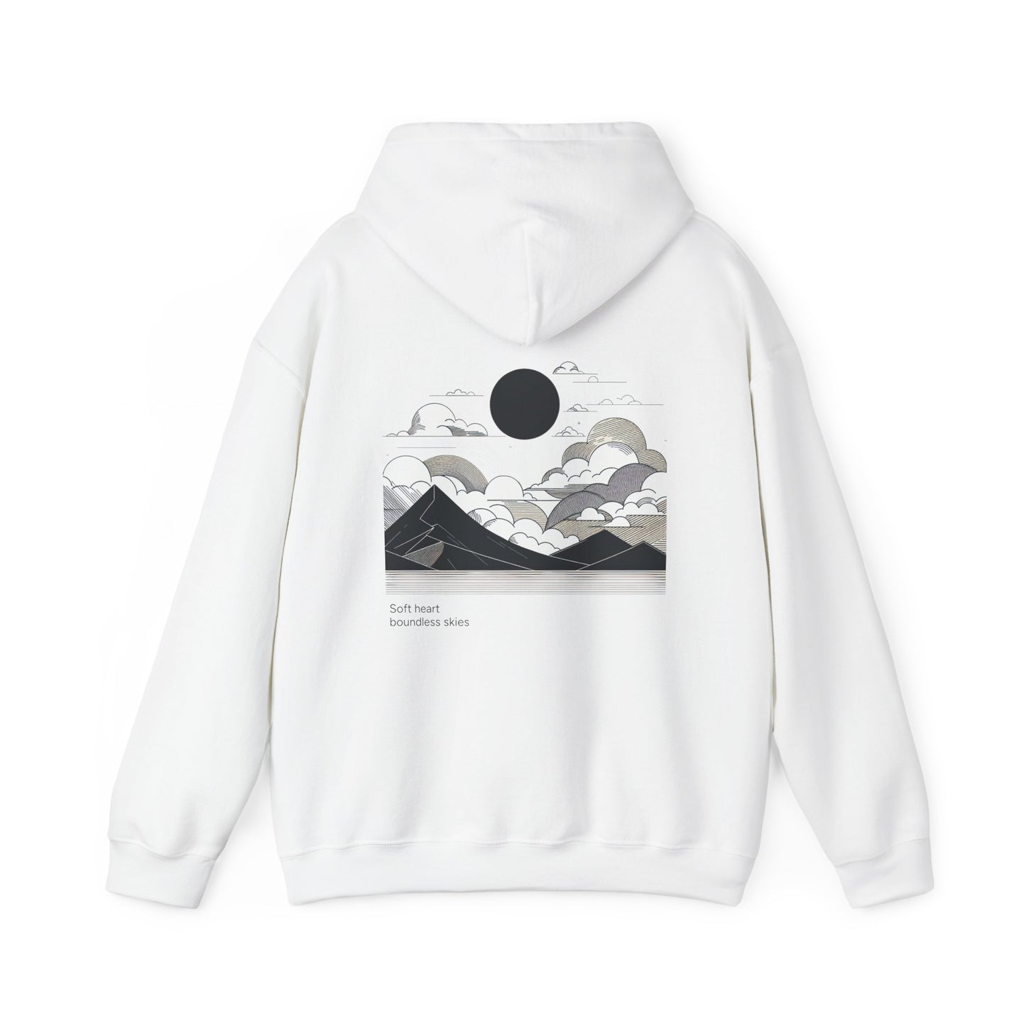 Soft heart, boundless skies Hoodie
