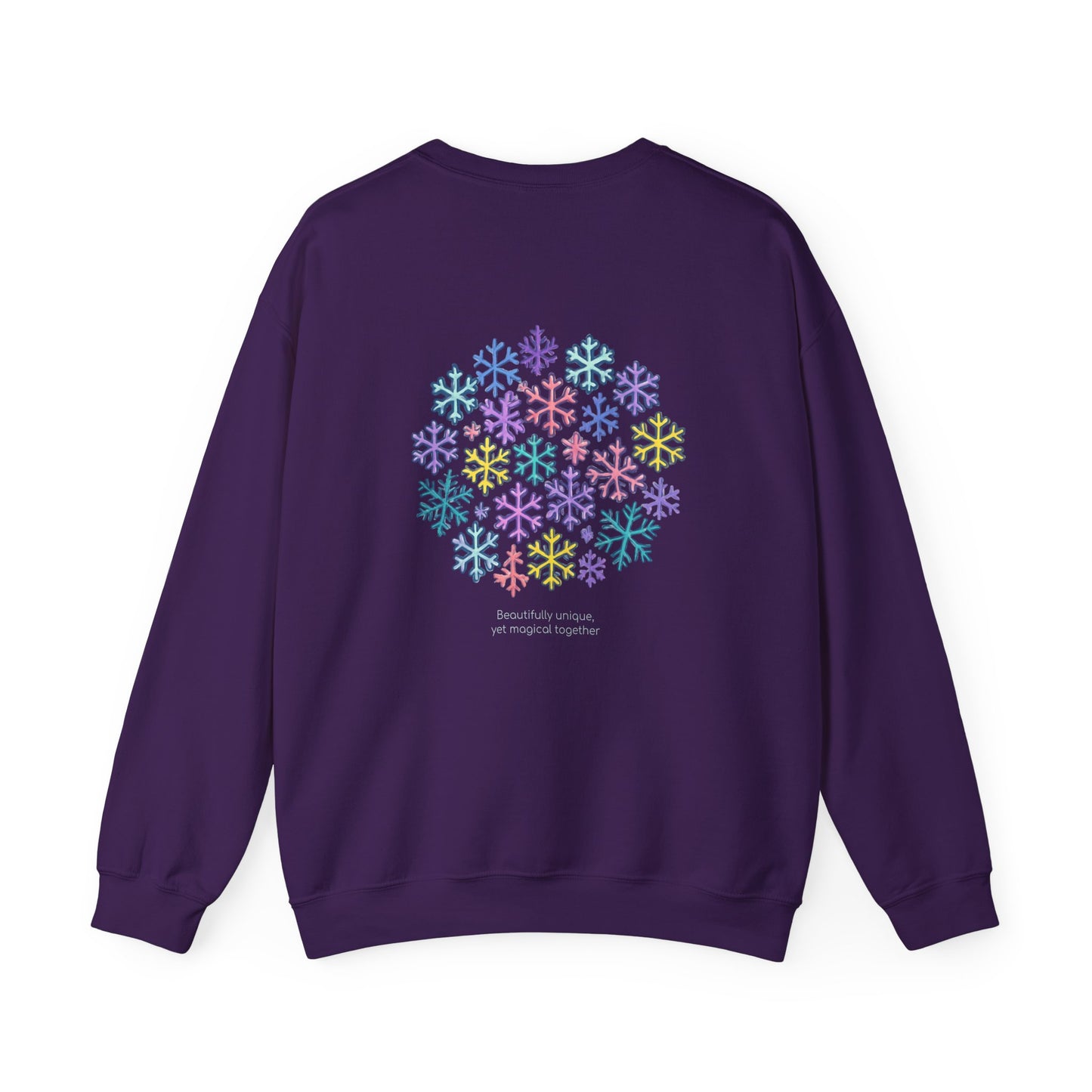 Beautifully unique, yet magical together Crewneck, Sweat à col rond