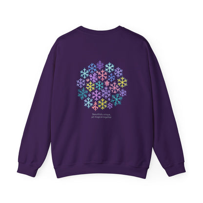 Beautifully unique, yet magical together Crewneck, Sweat à col rond