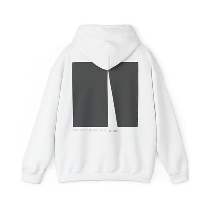 Même dans le silence, tu es visible Hoodie. Illustration by Moby Obscura