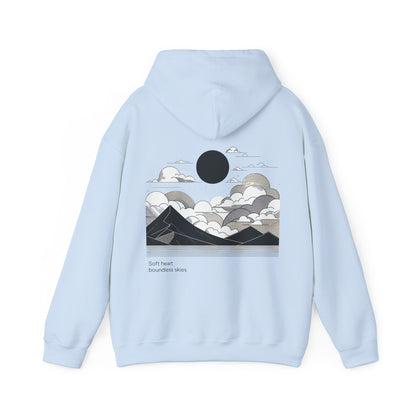 Soft heart, boundless skies Hoodie