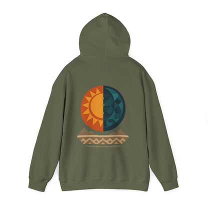 Trouve la lumière dans le solstice Hoodie