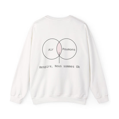 Respire, Nous sommes Ok Crewneck