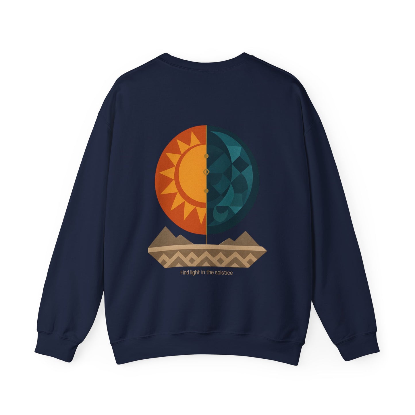 Find light in the solstice, Crewneck