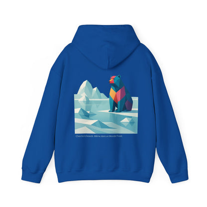 Cherche la beauté. Même dans un Monde Froid. Hoodie