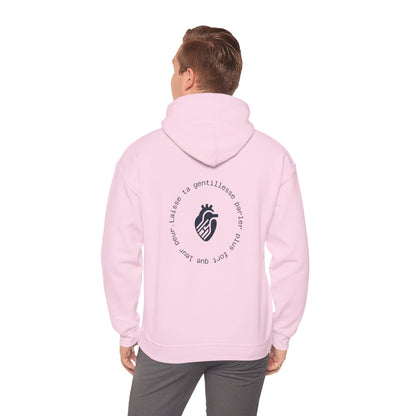 Laisse ta gentillesse parler plus fort que leur peur. Hoodie
