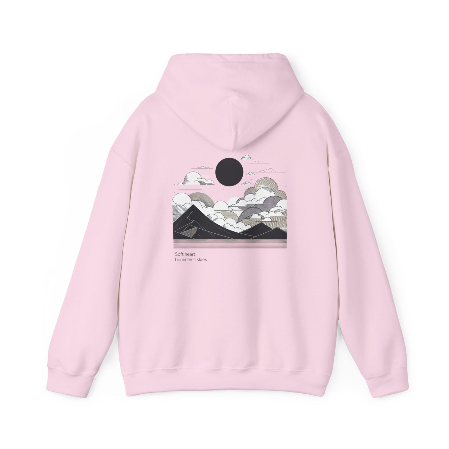 Soft heart, boundless skies Hoodie