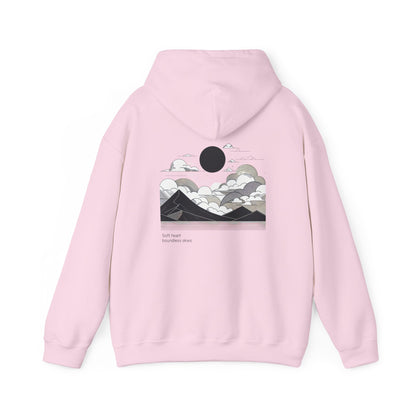 Soft heart, boundless skies Hoodie