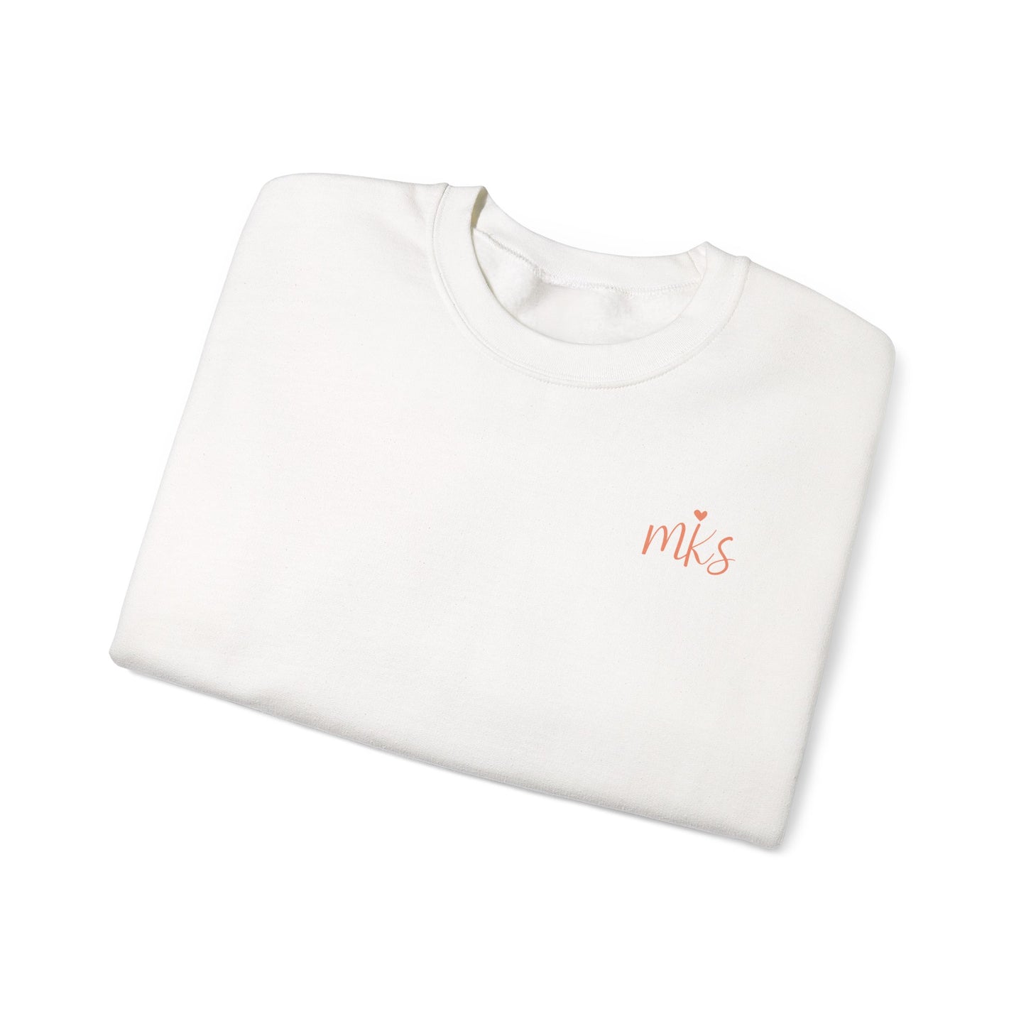Anxiety drifts, together we anchor Crewneck