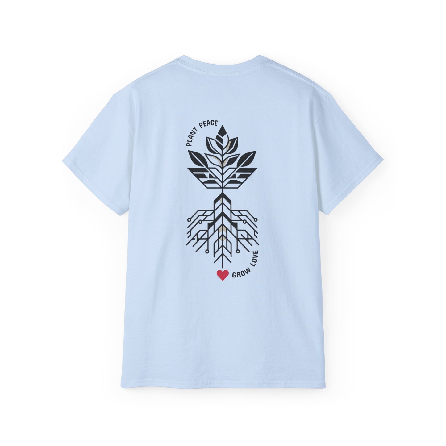 Plant peace, grow love T-shirt