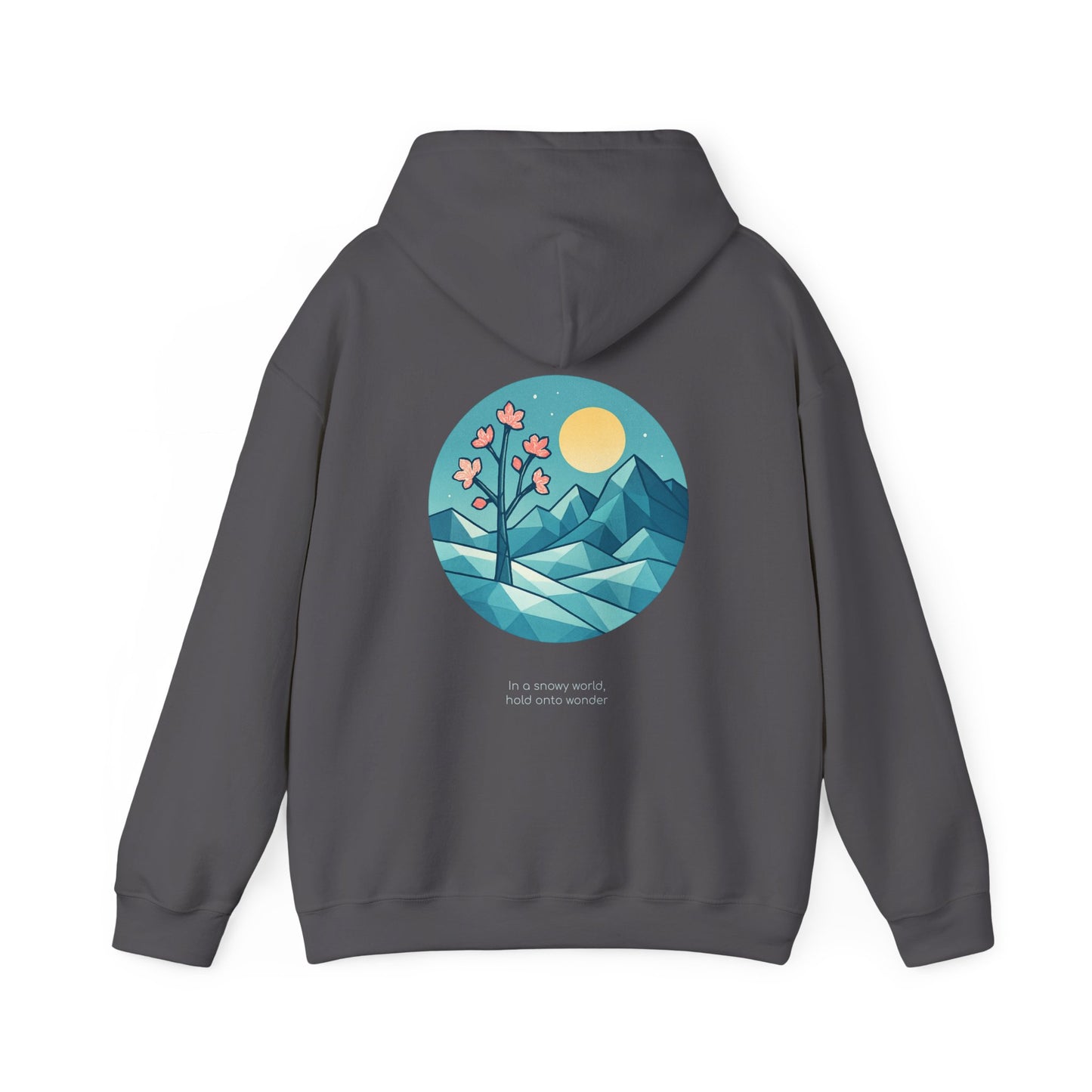 In a snowy world, hold onto wonder Hoodie
