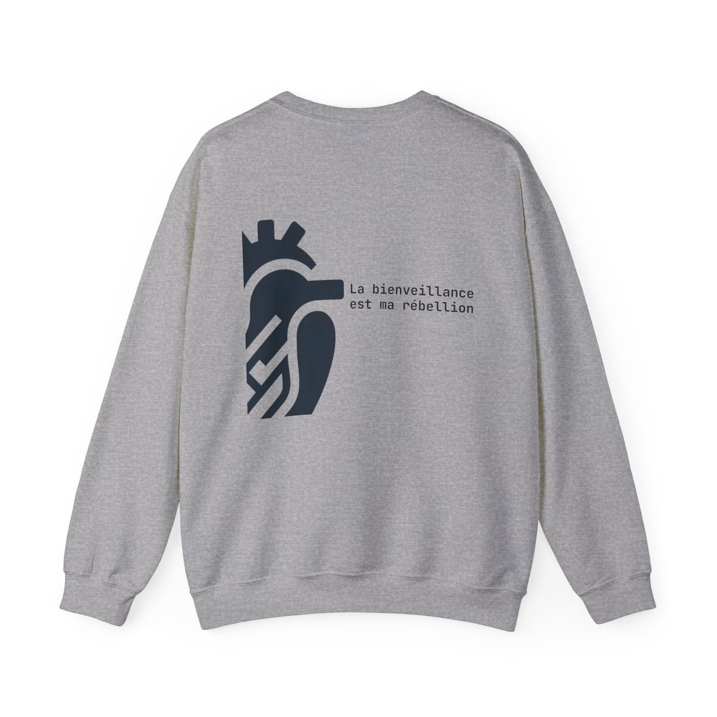La bienveillance est ma rébellion Crewneck