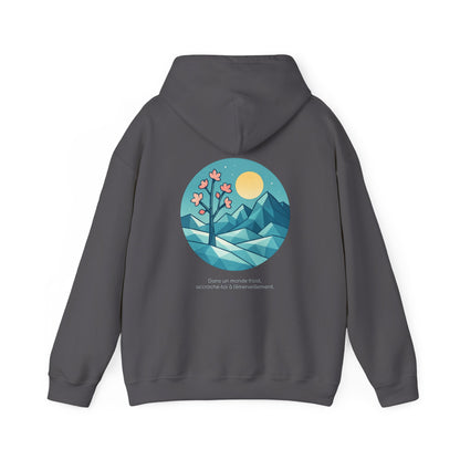 Dans un monde froid, accroche-toi à l'émerveillement Hoodie