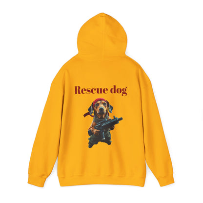 Rescue dog. Hoodie
