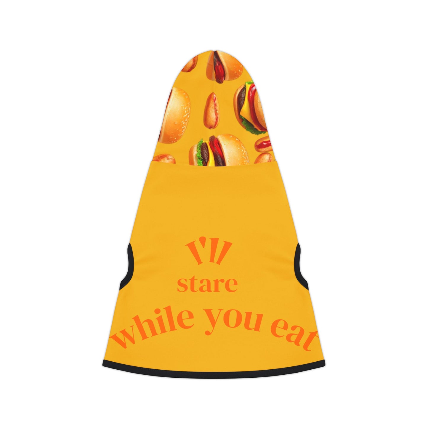 I'll stare while you eat Pet hoodie