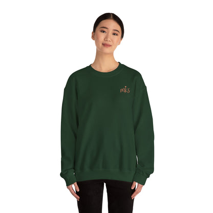 Soit bienveillant et Observe un Nouveau Monde Éclore Crewneck